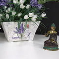 Brass Sitting Buddha Statue – Mini, Hand Raised