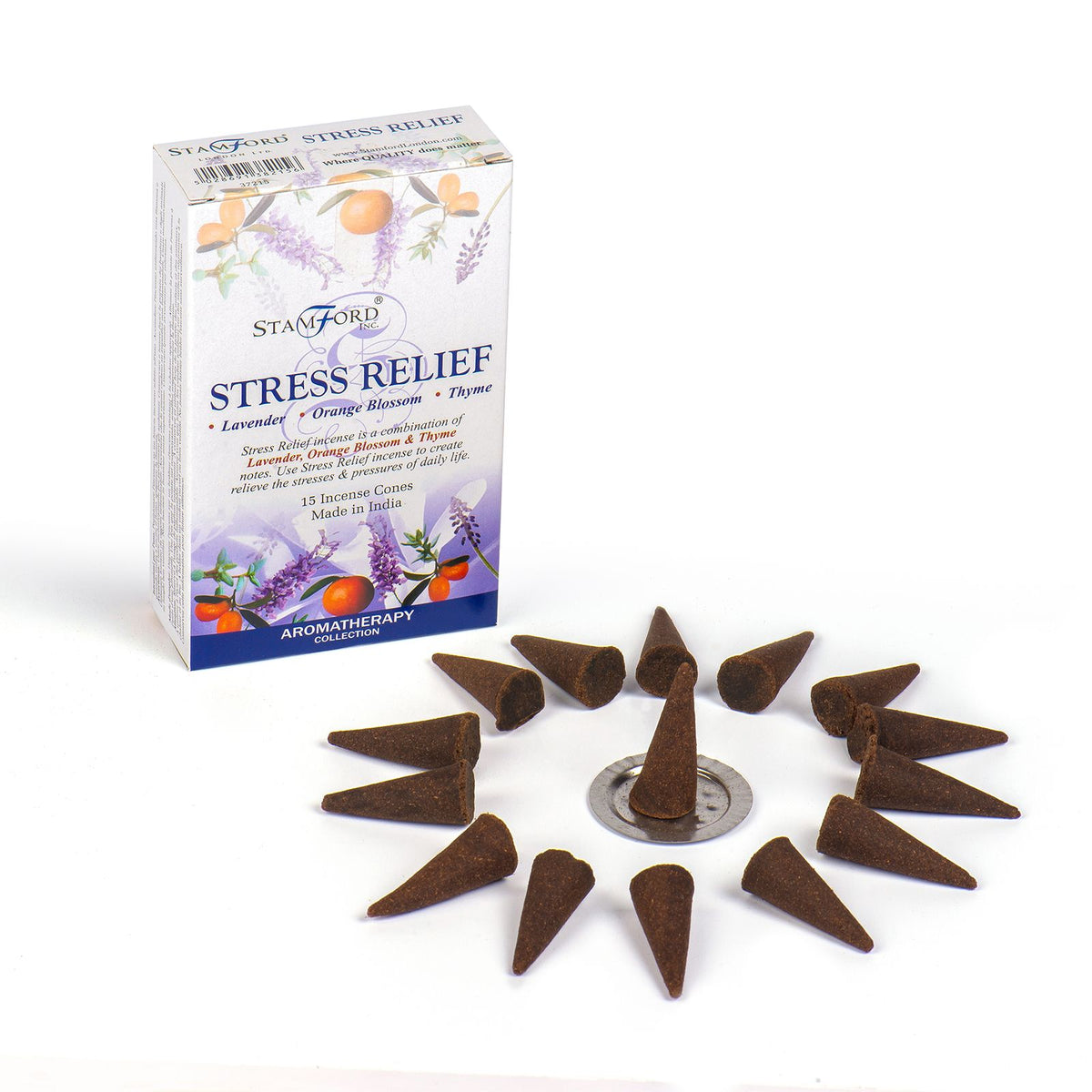 Stamford Stress Relief Incense Cones – view 2