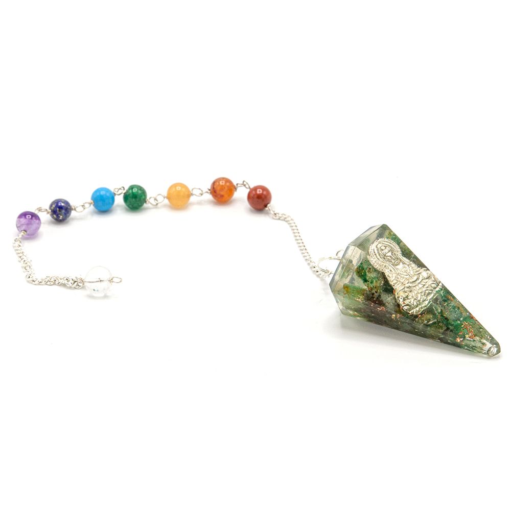 Orgonite Pendulum with Buddha Design – view 4