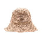 Nomad Sari Floppy Straw Sun Hat - Rose Blush – view 6