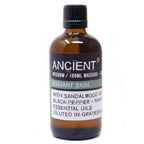 Sandalwood Glow Massage Oil with Black Pepper and Mandarin - 100ml – view 2