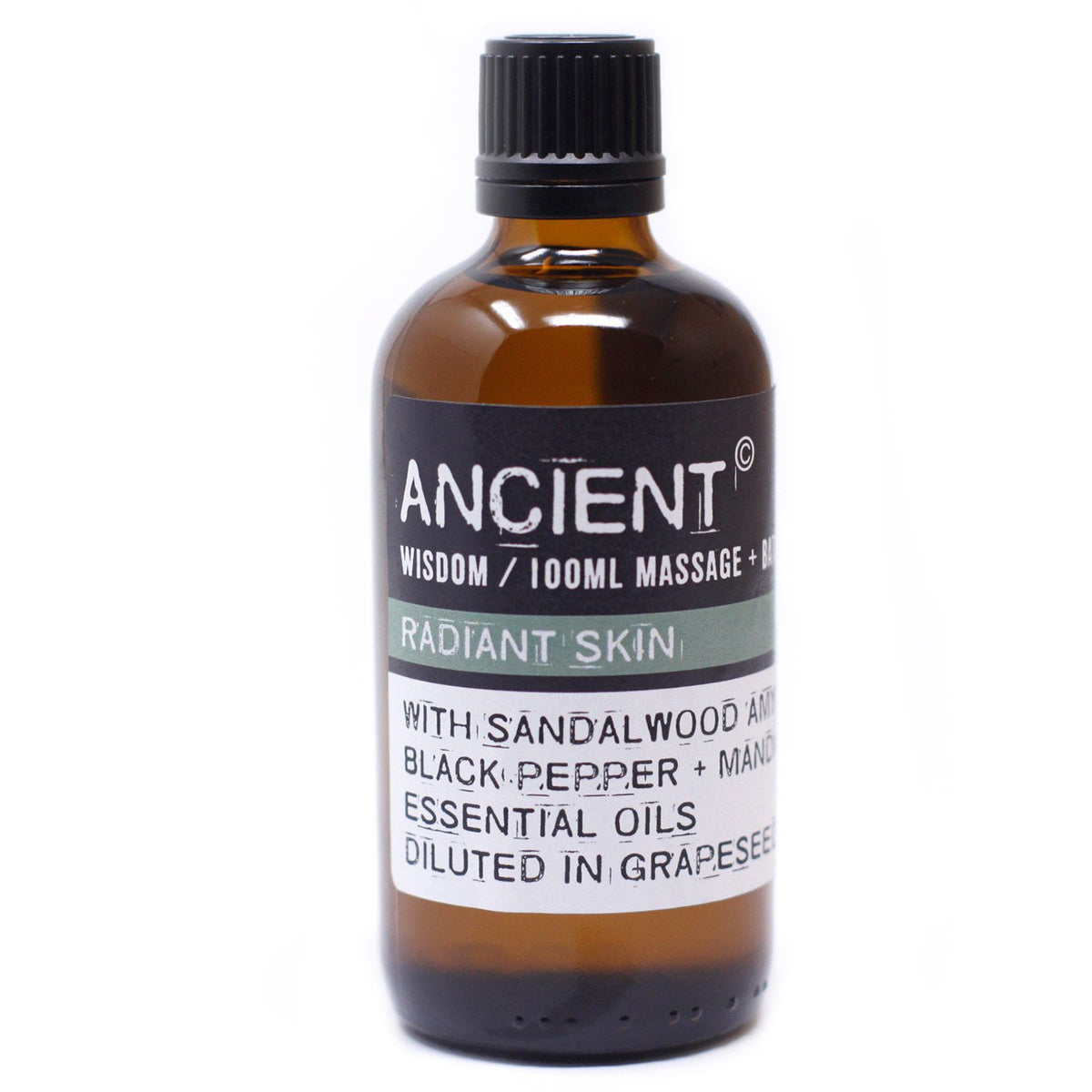 Sandalwood Glow Massage Oil with Black Pepper and Mandarin - 100ml – view 2