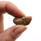 Bag of 24 Small African Unakite Tumble Stones