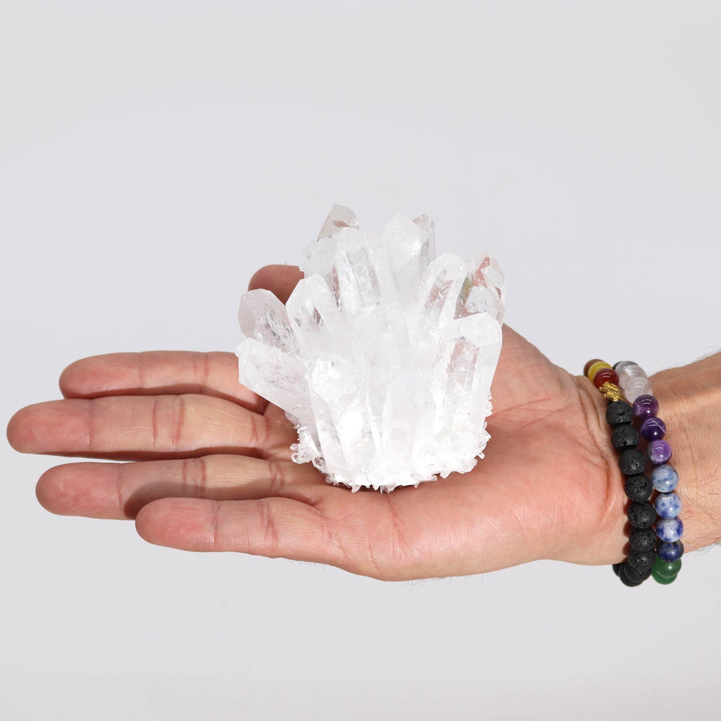 Clear Quartz Crafted Cluster, approx 8cm – view 3