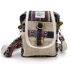 Body-Cross Natural Hemp & Jhari Travel Bag – view 8