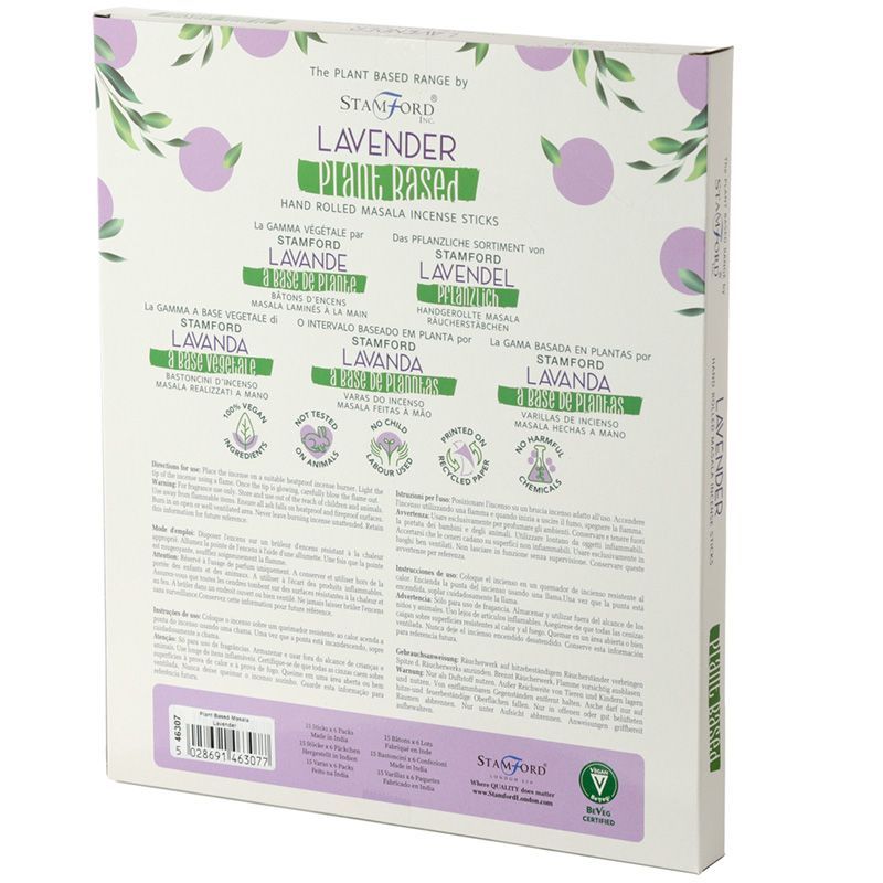 Plant Based Masala Incense Sticks - Lavender – view 2