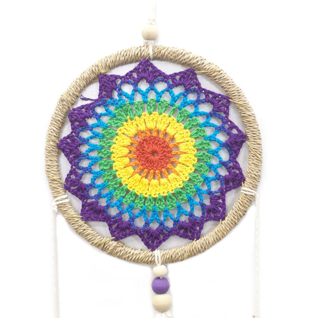 Medium Rainbow Dream Catcher - Elemental Spirits – view 5
