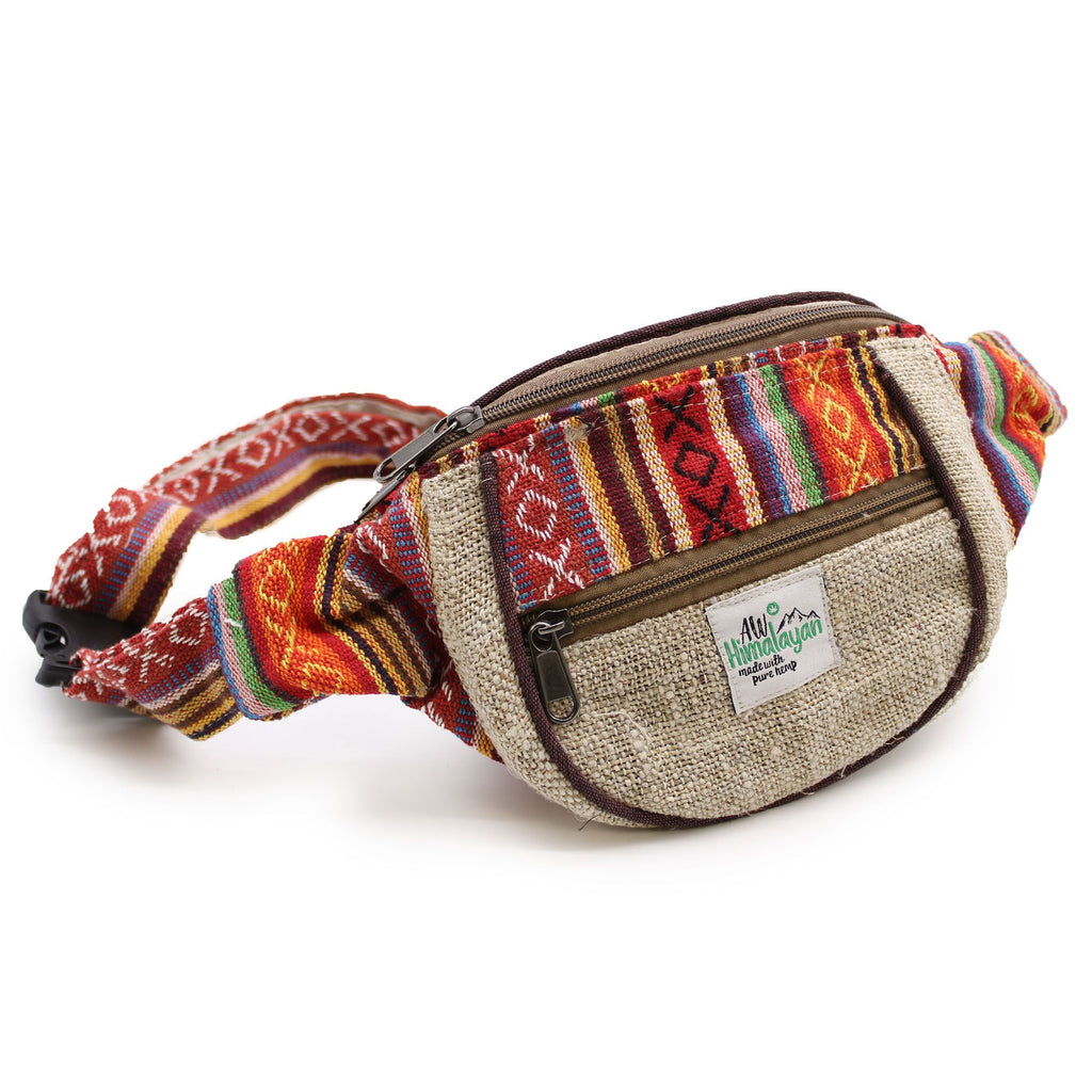Bum Bag - Hemp & Cotton Random Design – view 2
