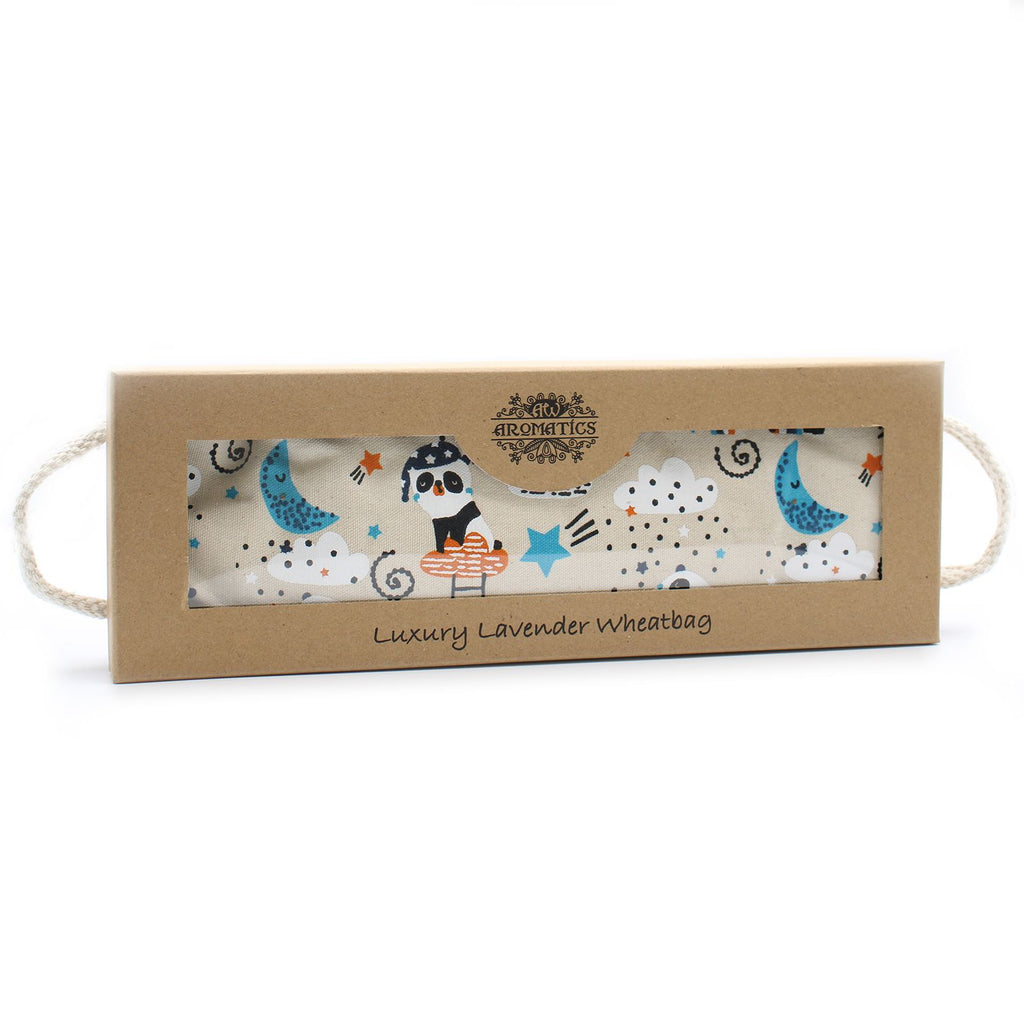 Lavender Wheat Bag Gift Box - Sleepy Panda Print – view 7