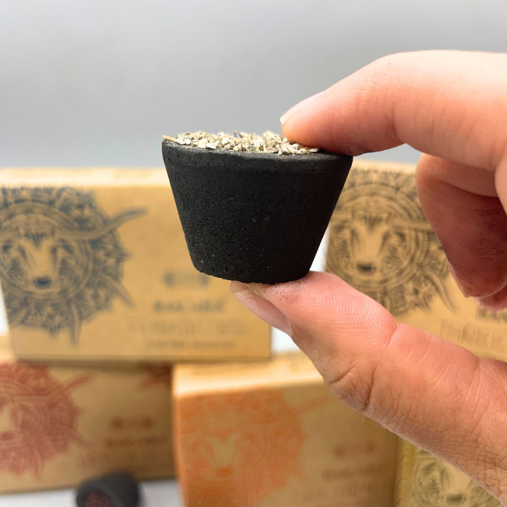 Banjara Resin Cups - Palo Santo, Set of 6 – view 2