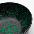 Aluminium Singing Bowl - Magic Mushroom - Green (20cm)