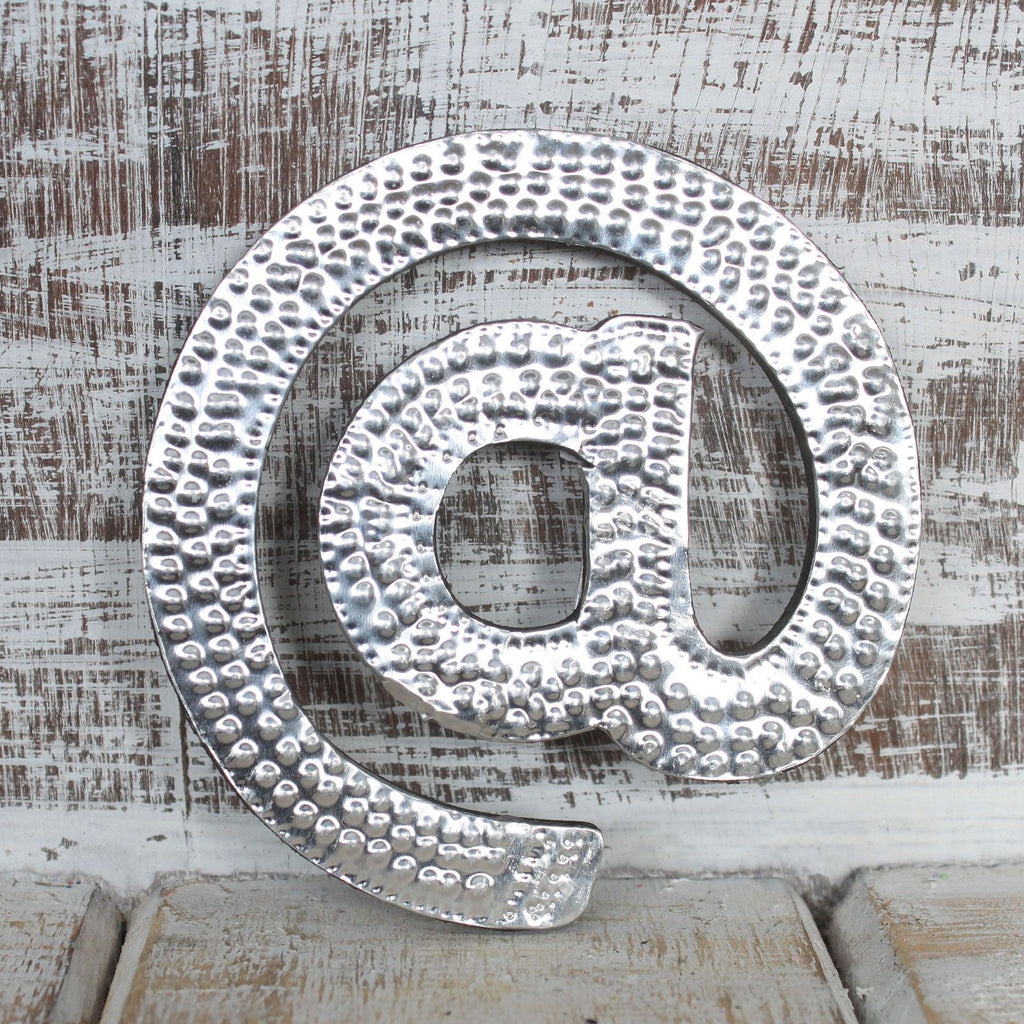 Decorative @ Symbol – Small Alphabet Sign 9 cm