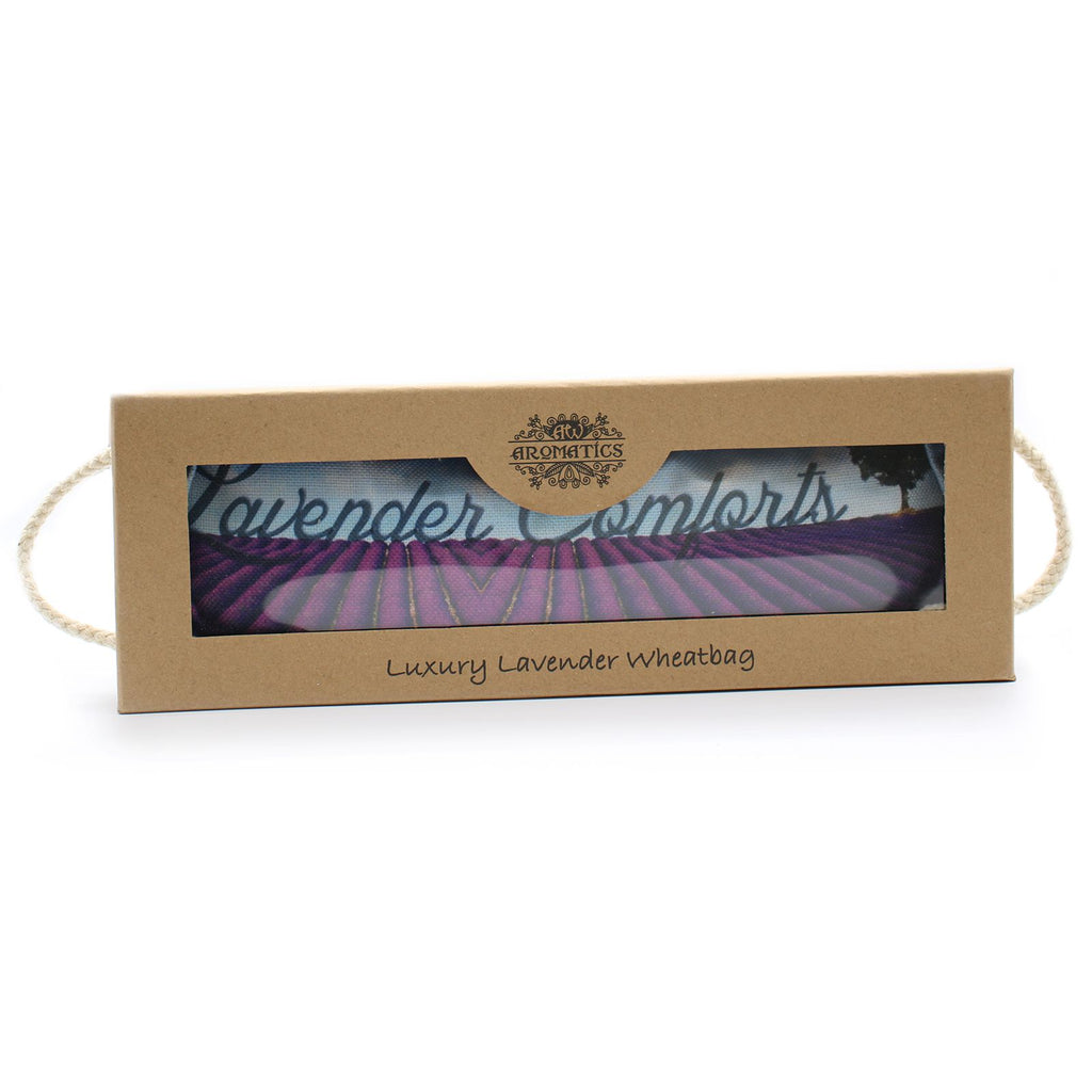 Lavender Wheat Bag Gift Box - Lavender Comforts – view 2