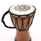 Mandala Wide Top Djembe Drum - 15cm – view 3