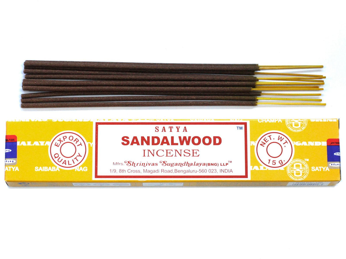 Satya Sandalwood Incense Sticks – view 2