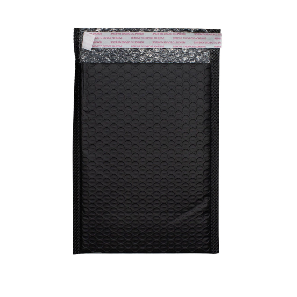 Black Bubble Mailer Envelope 18 x 23cm – view 2