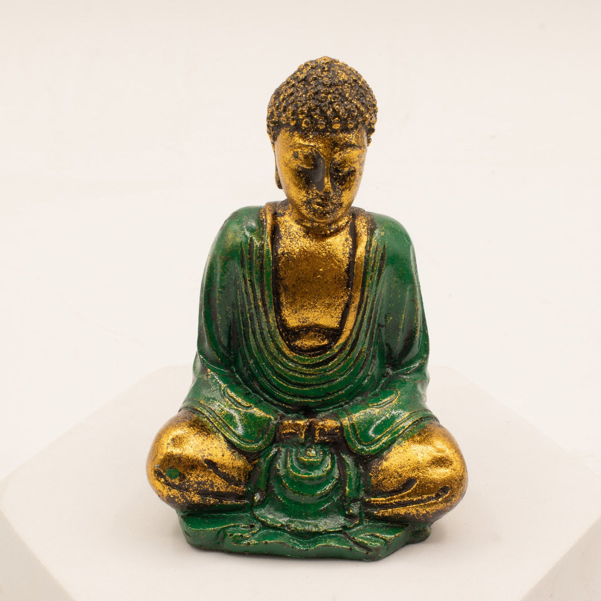 Gold Mini Buddha Statues - Assorted Colours, Set of 6 – view 8