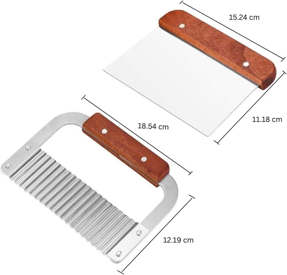 Wooden Soap Cutter Set - Wavy and Straight – view 2