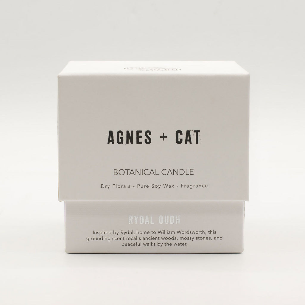 Agnes + Cat Botanical Soy Wax Candle - Rydal Oudh – view 7