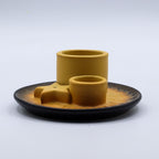 Ceramic Palo Santo & Smudge Holder, Mandala, Sand & Grey – view 10