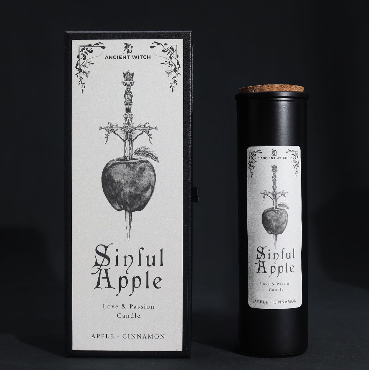 Ancient Witch Sinful Apple Ritual Candle - Apple & Cinnamon – view 6