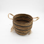 Seagrass Storage Baskets, Natural Brown, Set of 3 – view 5