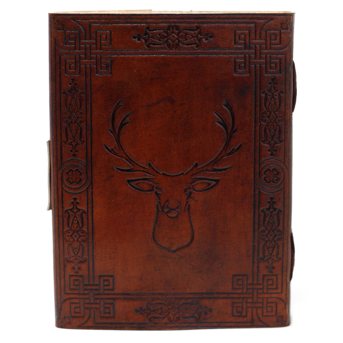 Leather Stag Notebook, 200 Pages – 15.5x20 cm – view 3