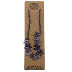 Amethyst Longstone Gemstone Necklace – view 3