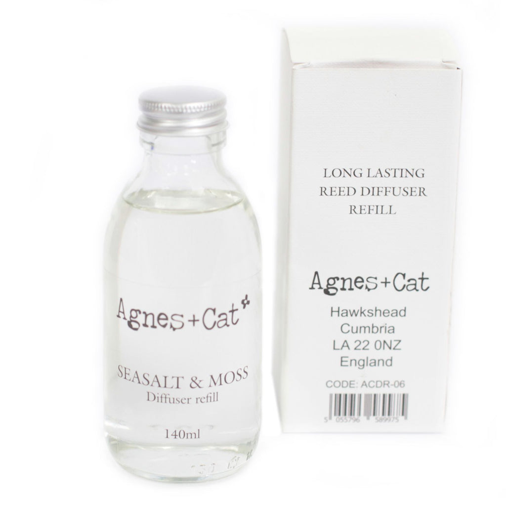 Agnes + Cat Reed Diffuser Refill 150ml - Sea Salt and Moss – view 5