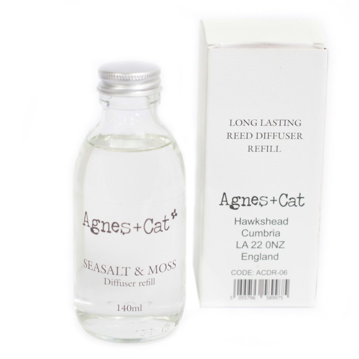 Agnes + Cat Reed Diffuser Refill 150ml - Sea Salt and Moss – view 5