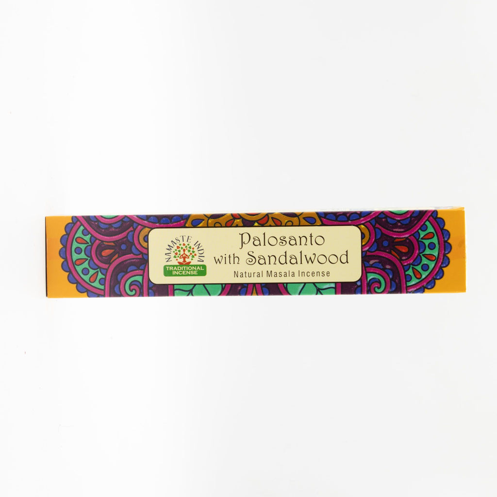 Namaste Mandala Masala Incense - Palo Santo with Sandalwood – view 7