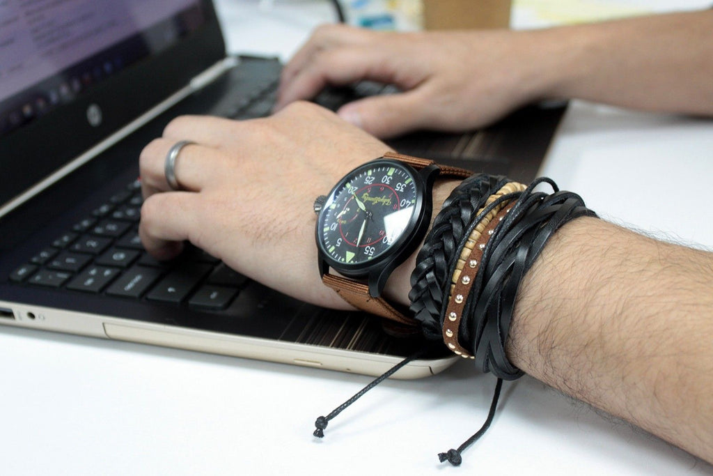 Men's Bracelet Set - Dark & Handsome, 4 Pieces – view 10