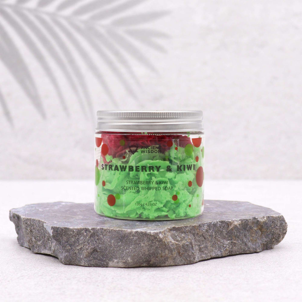 Strawberry & Kiwi Whipped Cream Soap 120g – view 3