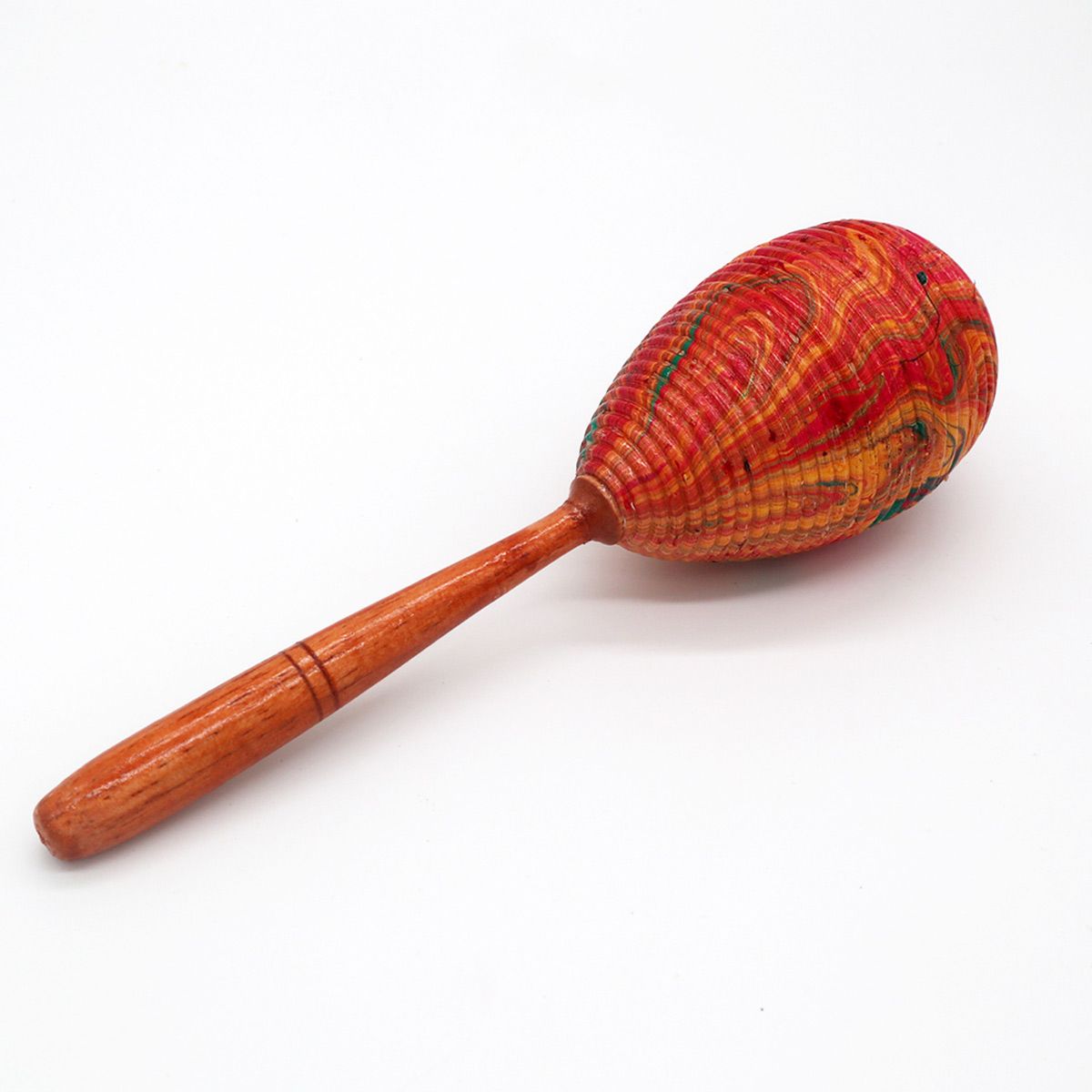 Single Maracas Rattle - Marbled Rattan – view 4