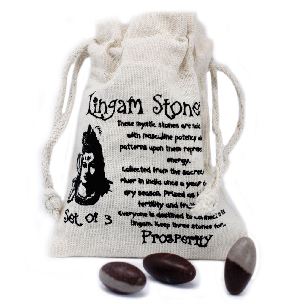 One Inch Shiva Lingam Stones - Set of 3 – view 4