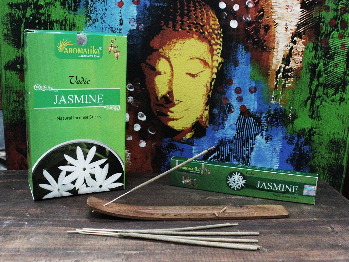 Aromatika Jasmine Vedic Incense Sticks – view 3