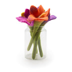 Felt Lily Flowers, Set of 10 Assorted Colours – view 2