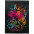 Cotton Wall Art (78x112cm) - Day of the Dead Skull
