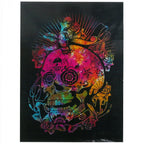 Cotton Wall Art (78x112cm) - Day of the Dead Skull