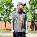 Nomad Sari Stonewashed T-Shirt - Hamsa - Dark Grey - XL – view 4