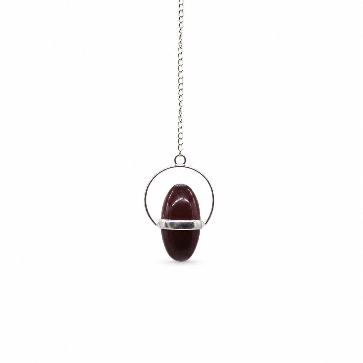 Shiva Lingam with Band Pendulum – view 2