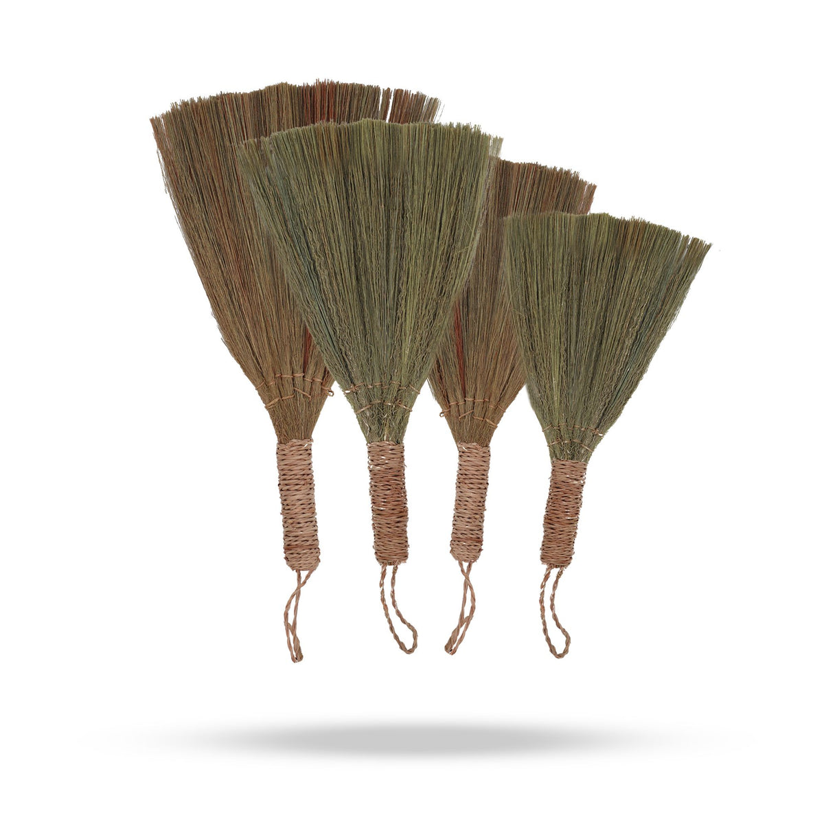 Pampas Fan Broom Set of 4 - Mixed Sizes – view 8
