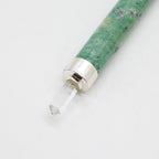 Verdant Heart Wand - Ruby Fuchsite and Rose Quartz Sphere - 23cm – view 5