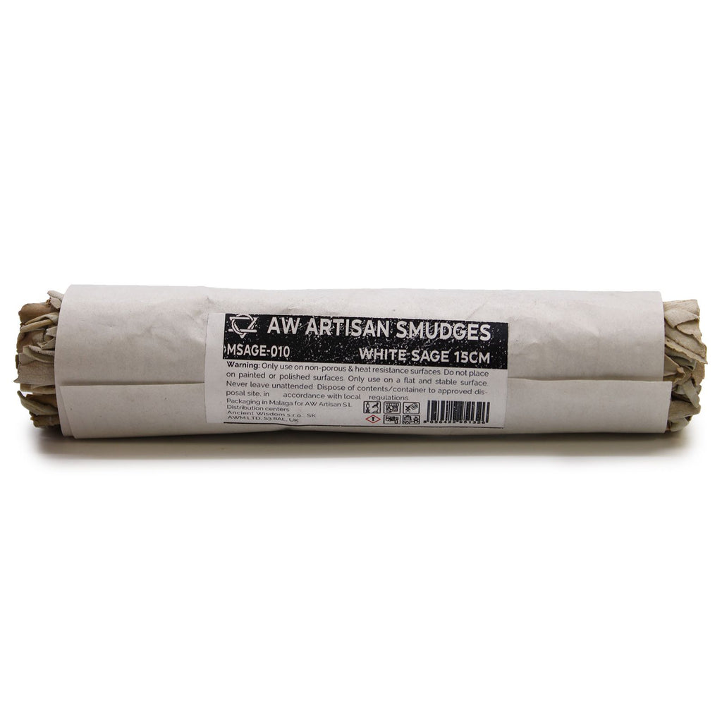 White Sage Smudge Stick 15 cm