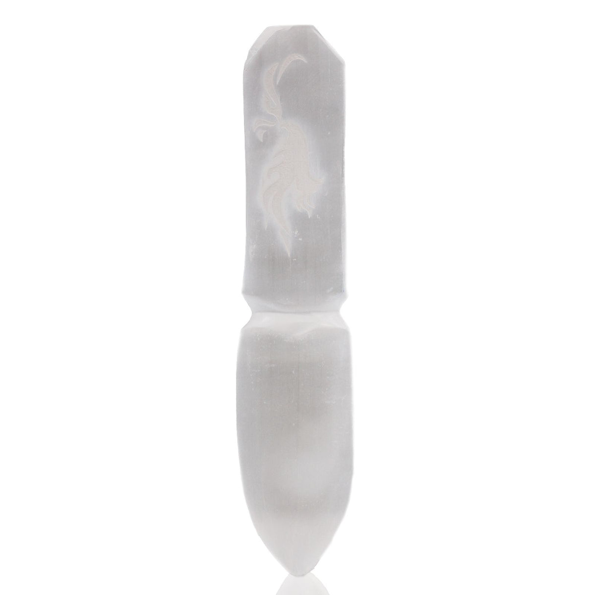 Selenite Ritual Knife - Letting Go of the Past – view 2