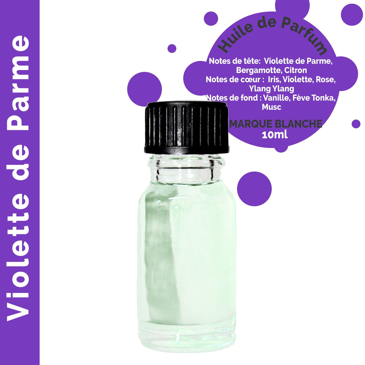 Parma Violet Fragrance Oil 10 ml – Pack of 10 Bottles – view 4