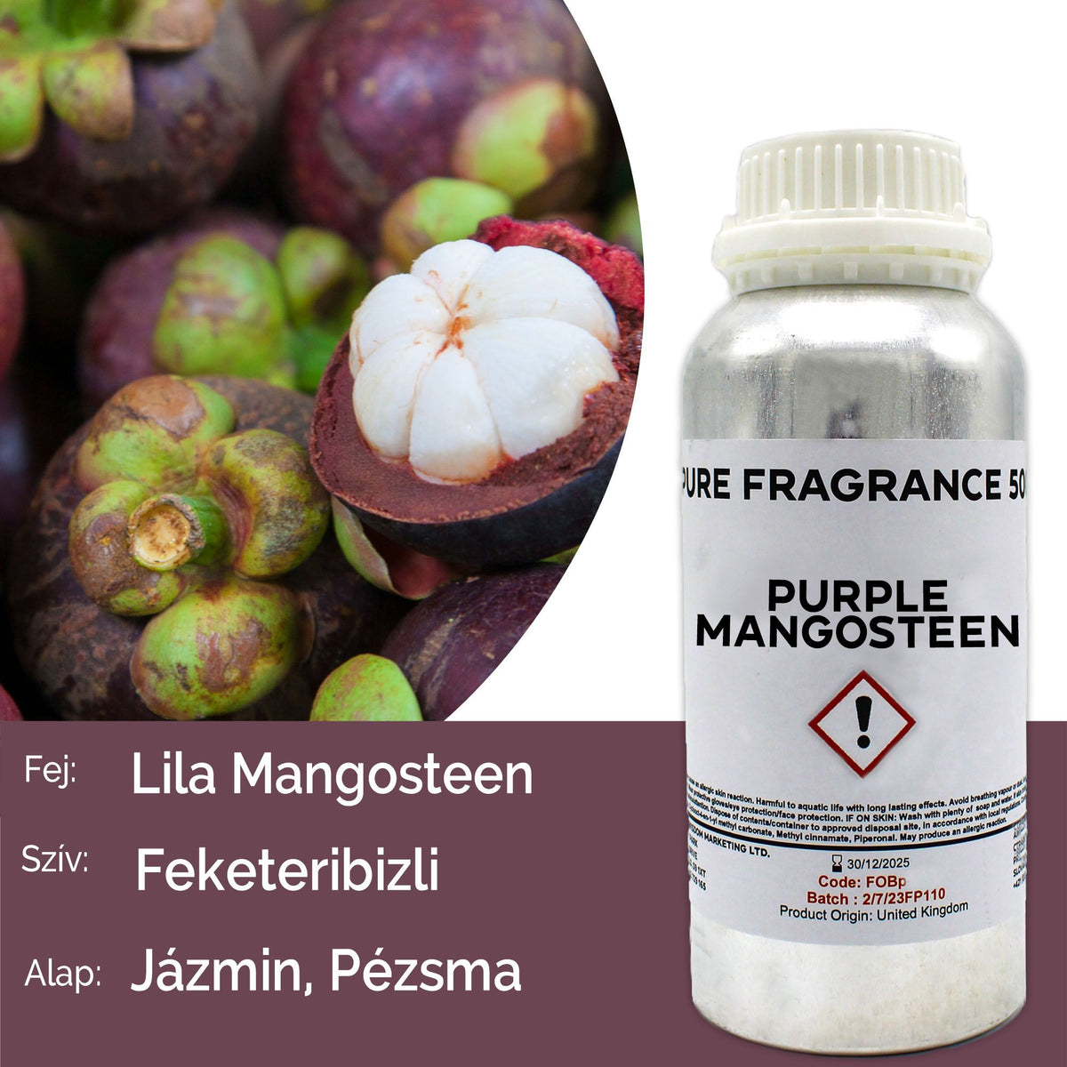 Purple Mangosteen Pure Fragrance Oil - 500ml – view 2