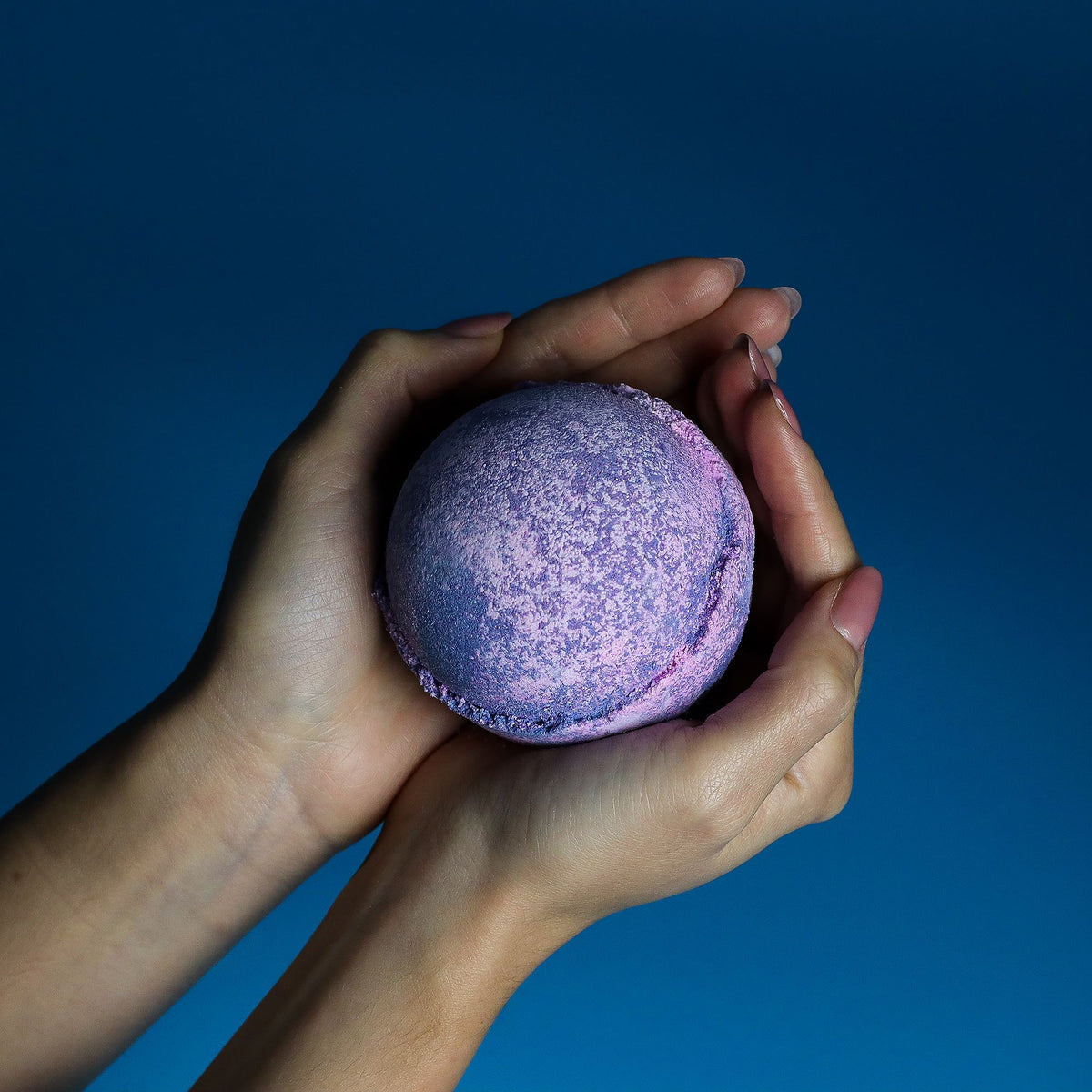 Set of 3 Yorkshire Violet Bath Bombs – view 3