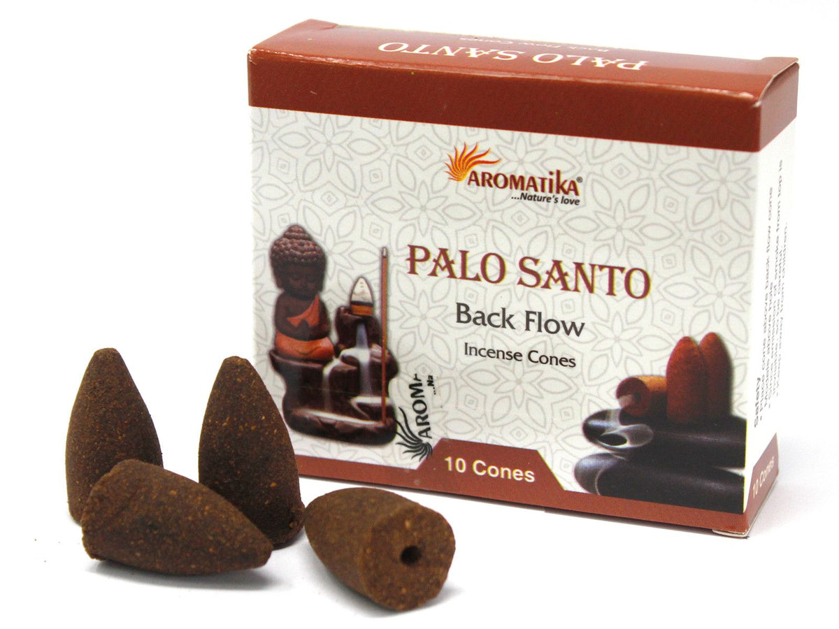 Aromatika Backflow Incense Cones - Palo Santo – view 3