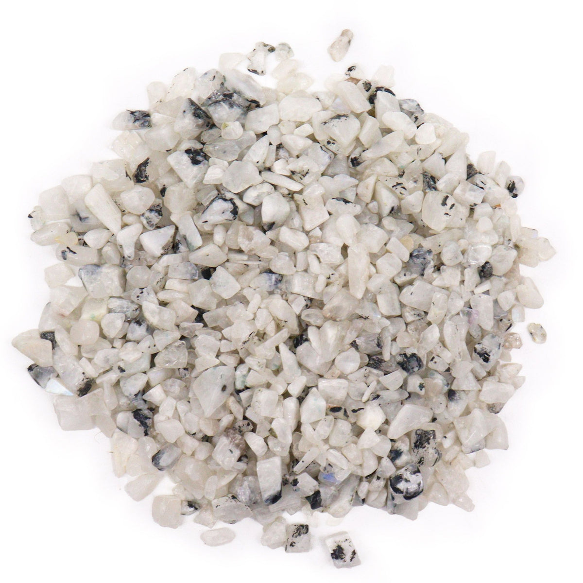 Rainbow Moonstone Gemstone Chips - 1kg Bulk Bag – view 4